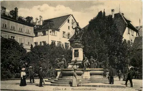 Lindau - Monumentalbrunnen -612552