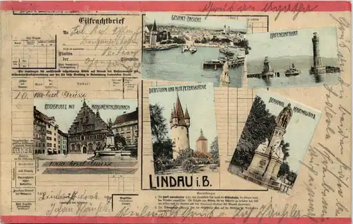 Lindau - Eilfrachtbrief -609300