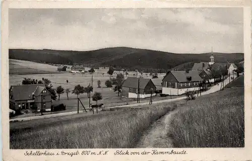 Schellerhau, Blick von der Kammbaude -382378