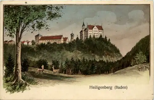 Heiligenberg Baden - Künstler-AK Eugen Felle -609600