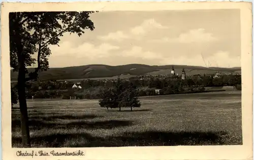 Ohrdruf in Thüringen, Gesamtansicht -508976