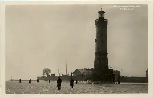 Lindau - Zugefrorener Bodensee 1929 -611344