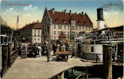 Lindau - Partie am Hafen -612328