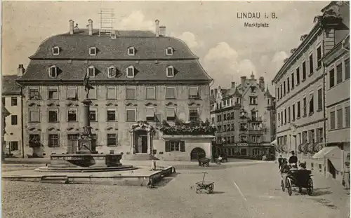 Lindau im Bodensee - Marktplatz -611384