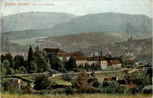 Baden-Baden, Das neue Schloss -509436