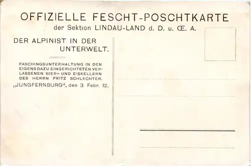 Lindau - Faschingsunterhaltung 1912 -612030