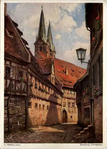 Bamberg, Domgasse -508692