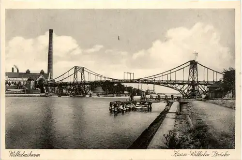 Wilhelmshaven - Kaiser Wilhlem Brücke -488716