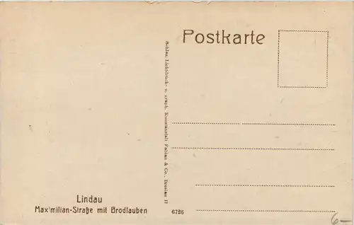 Lindau im Bodensee - Maximilianstrasse -611906