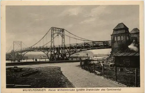 Wilhelmshaven - Kaiser Wilhelm Brücke -488756