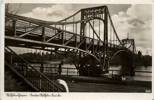 Wilhelmshaven - Kaiser Wilhelm Brücke -488776