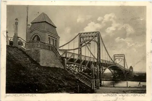 Wilhelmshaven - Kaiser Wilhelm Brücke -488794