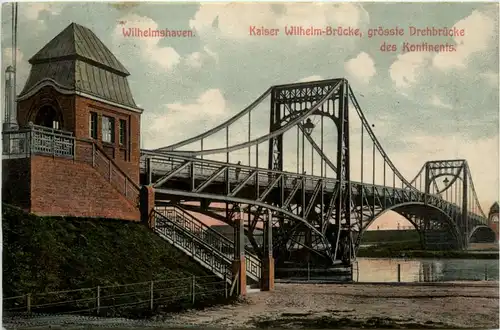 Wilhelmshaven - Kaiser Wilhelm Brücke -488814