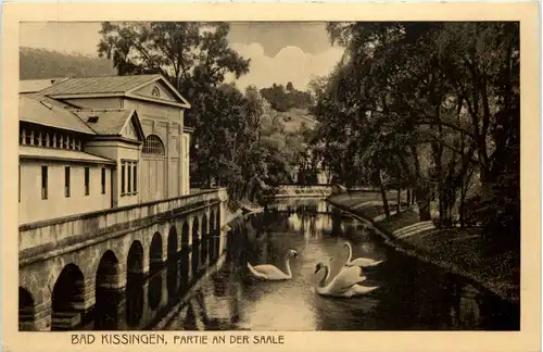 Bad Kissingen, Partie an der Saale -509836