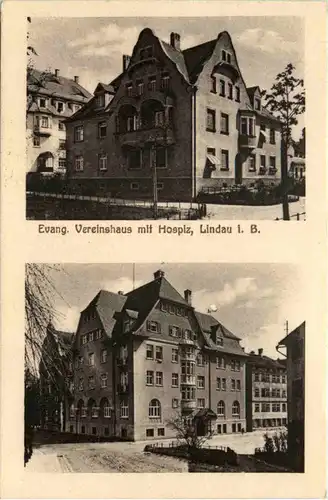 Lindau - Evang. Vereinshaus mit Hospiz -612206