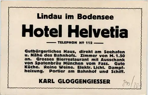 Lindau - Hotel Helvetia -612224