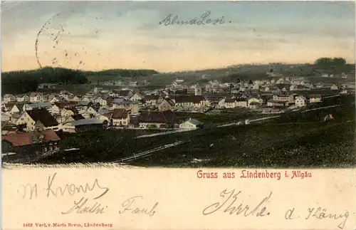 Gruss aus Lindenberg im Allgäu -610760