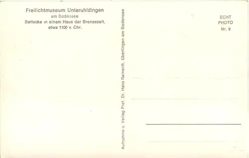 Freilichtmuseum Unteruhldingen am Bodensee, Bettecke -510096