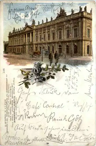 Berlin - Zeughaus - Litho -489288