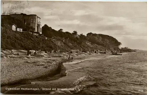 Ostseebad Henkenhagen - Strand mit Strandschloss -489348