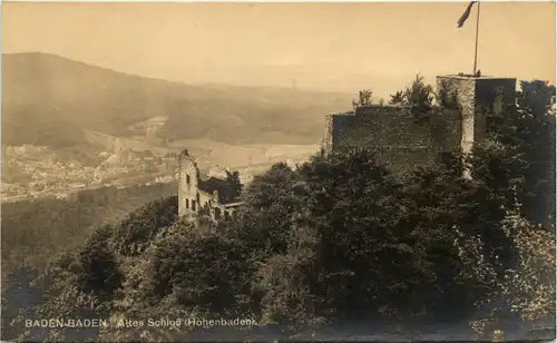 Baden-Baden, Altes Schloss Höhenbaden -509866