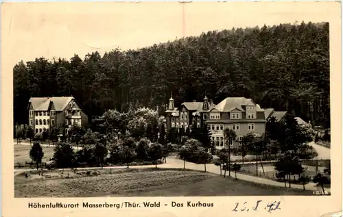 Kurort Masserberg, Das Kurhaus -508610