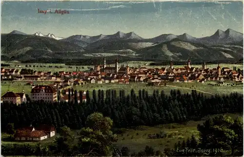 Isny im Allgäu - Künstler-AK Eugen Felle -611260
