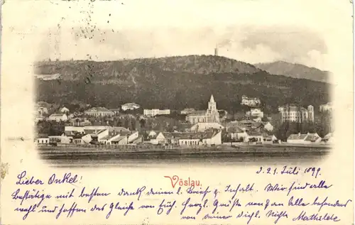 Vöslau, Franz Josefs-Warte am Harzberg -510396