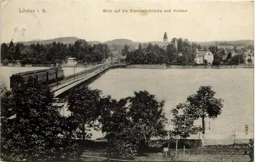 Lindau im Bodensee - Eisenbahnbrücke -611420