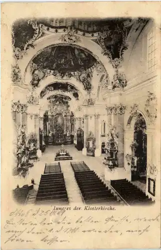 Ottobeuren, Inneres der Klosterkirche -508888