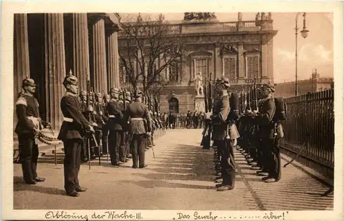 Berliner Typen, Ablösung der Wache -509422