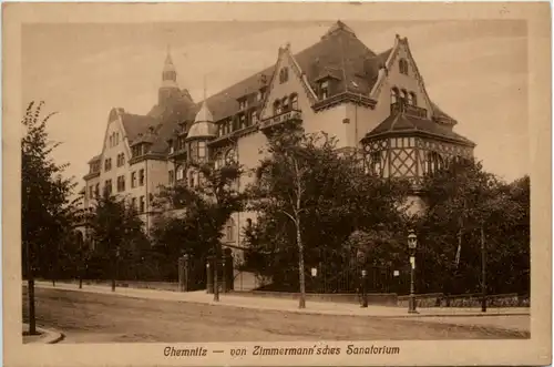 Chemnitz, von Zimmermannsches Sanatorium -384358