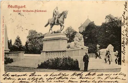 Stuttgart, Kaiser-Wilhelm-Denkmal -509602