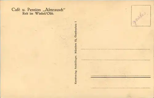 Reit im Winkel, Pension Almrausch -511196