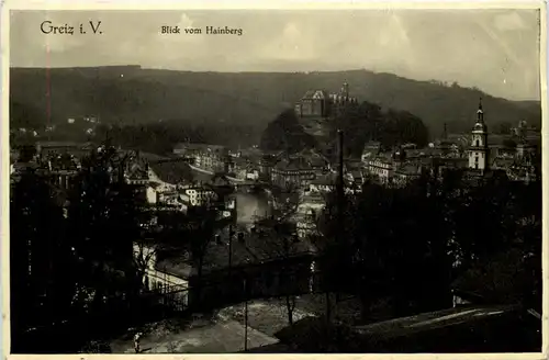 Greiz, Blick vom Hainberg -509750