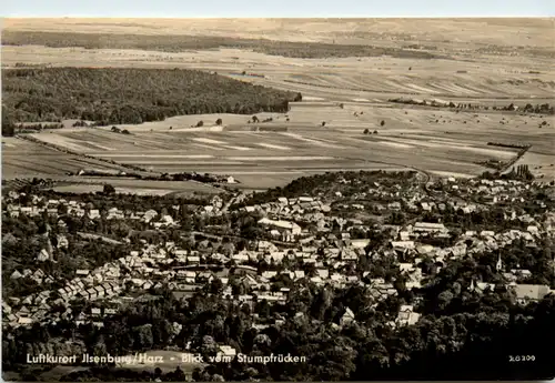 Kurort Ilsenburg, Blick vom Stumpfrücken -384928