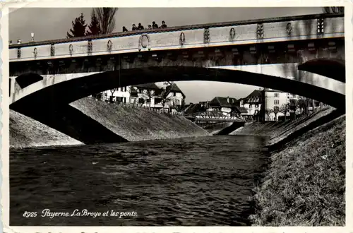 Payerne - La Broye et les ponts -490542