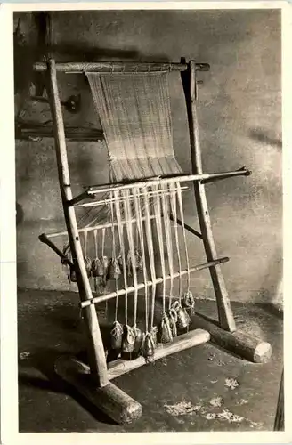 Freilichtmuseum Unteruhldingen am Bodensee, Webstuhl -510094