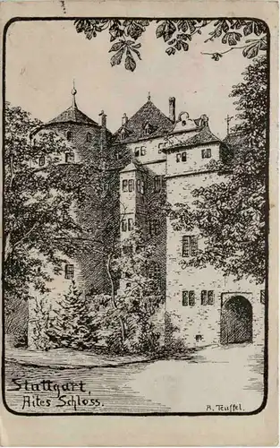 Stuttgart, Altes Schloss -511166