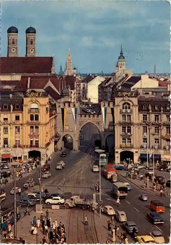 München, Stachus mit Karlstor -508764