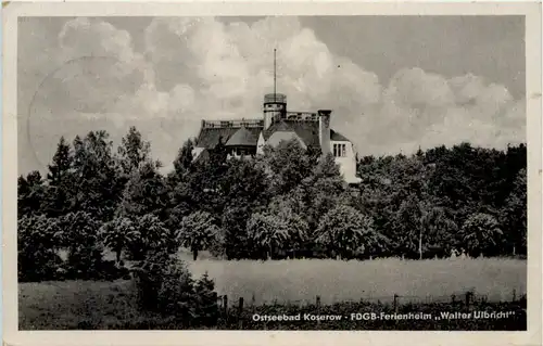 Seebad Koserow, FDGB-Ferienheim Walter Ulbricht -510932