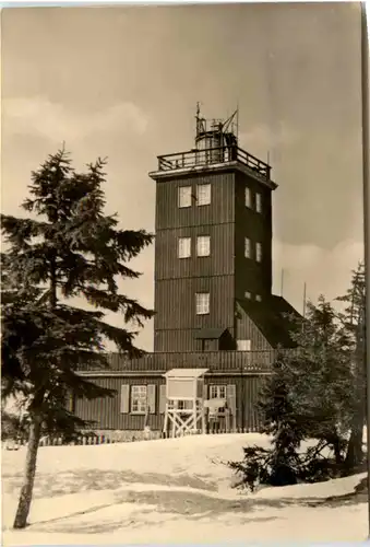 Oberwiesenthal, Fichtelberg, Wetterwarte -385308