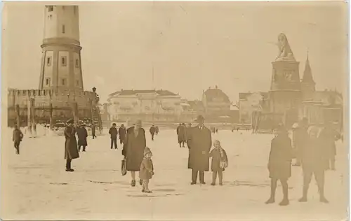 Lindau - Der vereiste Winter 1929 -612778