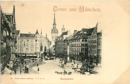 München, Marienplatz -511112