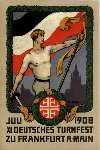 Frankfurt - XI. Deutsches Turnfest 1908 -491102