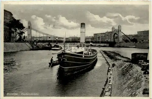 Breslau - Freiheitsbrücke -491122