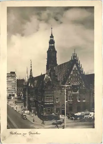 Rathaus zu Breslau - Deutsches Turnfest 1938 -491142