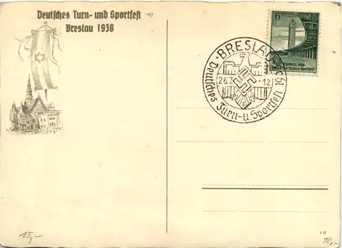 Rathaus zu Breslau - Deutsches Turnfest 1938 -491142