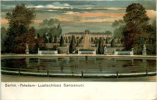Potsdam, Lustschloss Sanssouci -509324