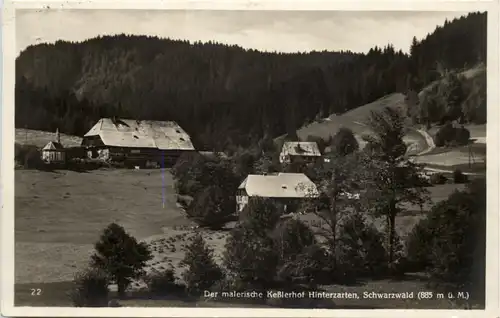 Hinterzarten, Der malerische Kesslerhof -509364